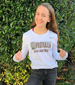 Ali Lowe recruted by Brown University Gymnastics